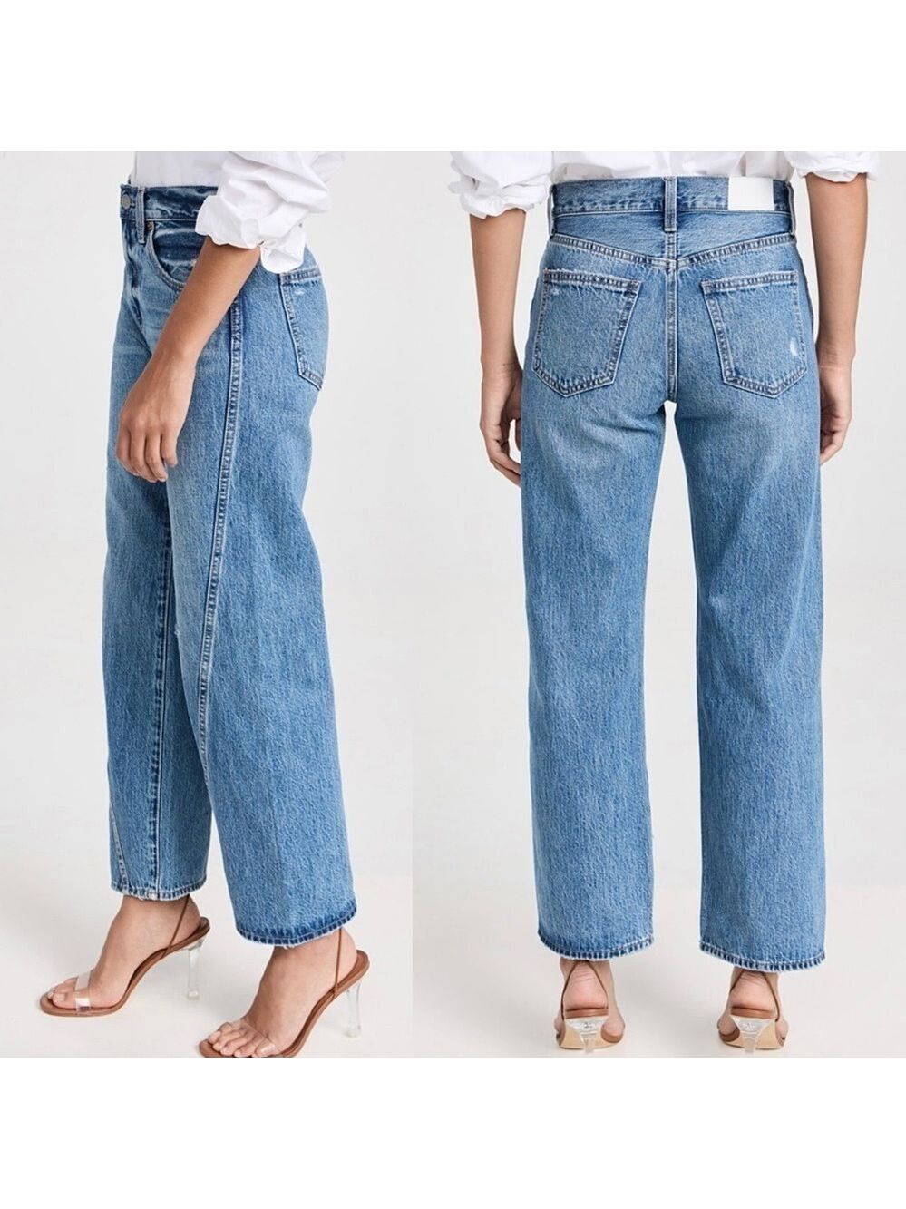 Pistola Bobbie Wide Leg Ankle Jeans - Picture 3 of 10